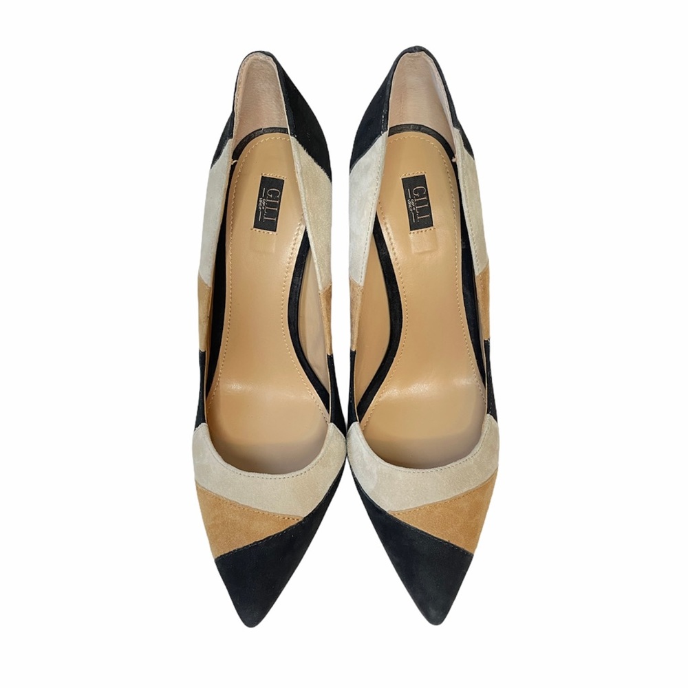 G.I.L.I  Suede Pointed Heels